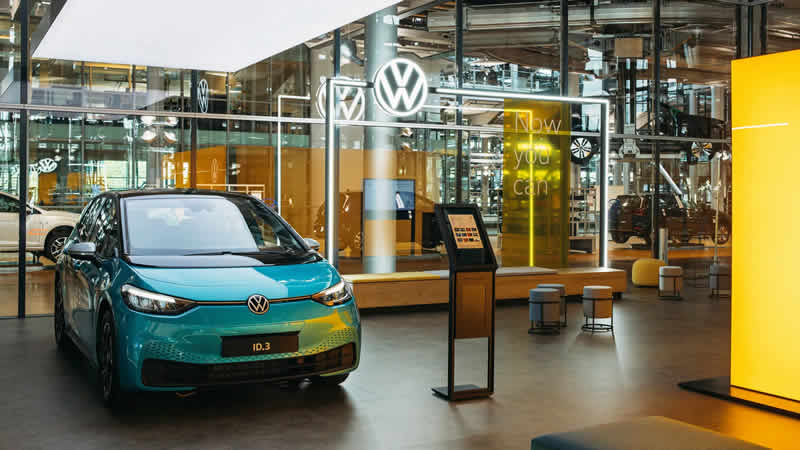 vw id3 in store