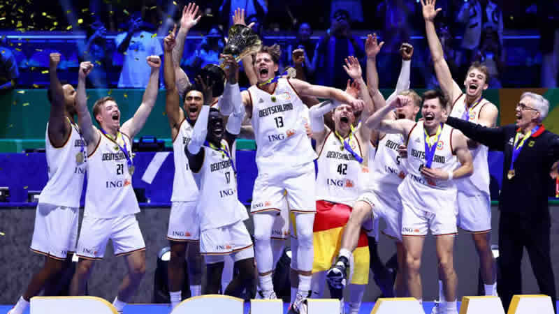 德国首夺男篮世界杯冠军
