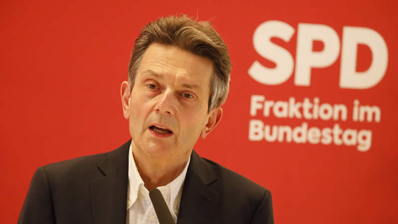 德国社民党议会党团主席罗尔夫·穆策尼奇（Rolf Mützenich）