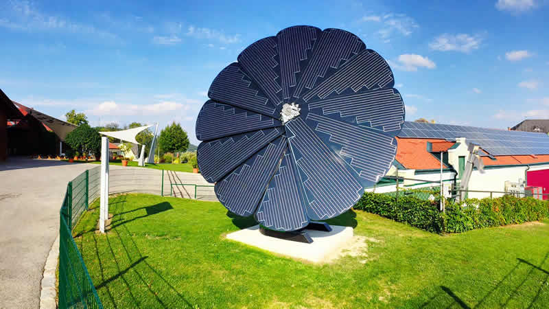 太阳能设备供应商Smartflower