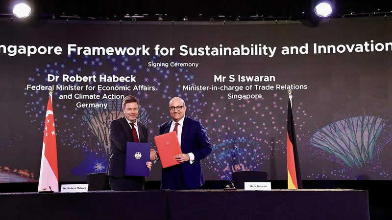 德国-新加坡可持续性和创新框架