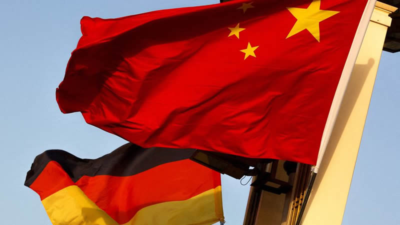 中国德国 国旗