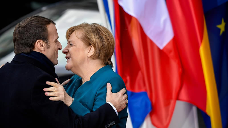 Merkel und Macron