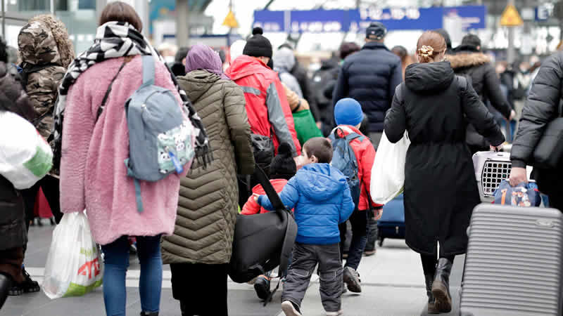 Ukrainische Flüchtlinge berlin