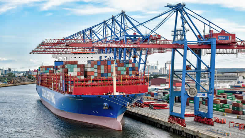 中远海运港口（Cosco）收购汉堡港CTT码头（Tollerort）24.99%的股权