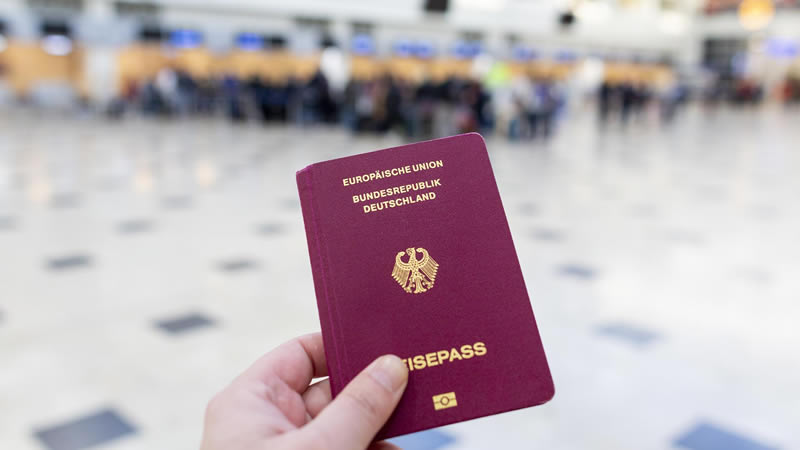 德国入籍护照