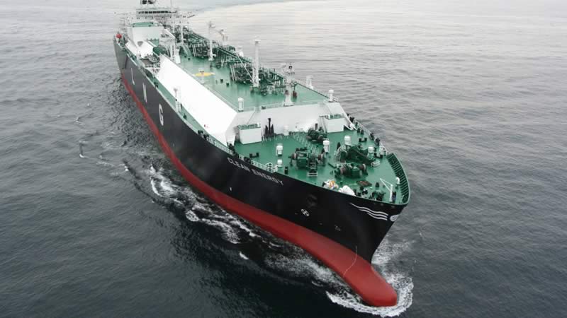 德国运送LNG天然气轮船