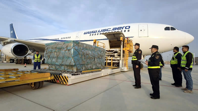 中国喀什—德国科隆国际货运包机成功首航