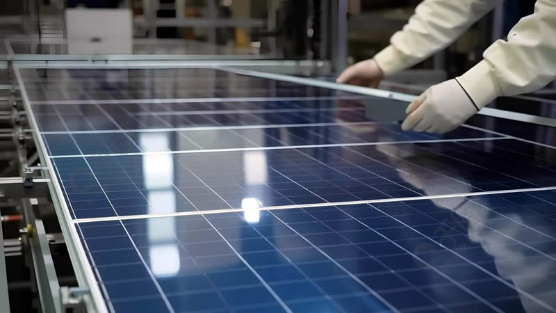 太阳能光板生产线