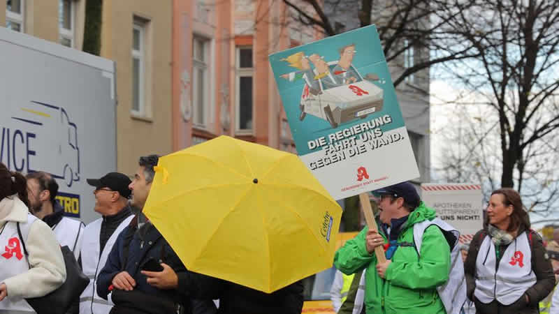 德国医生罢工游行