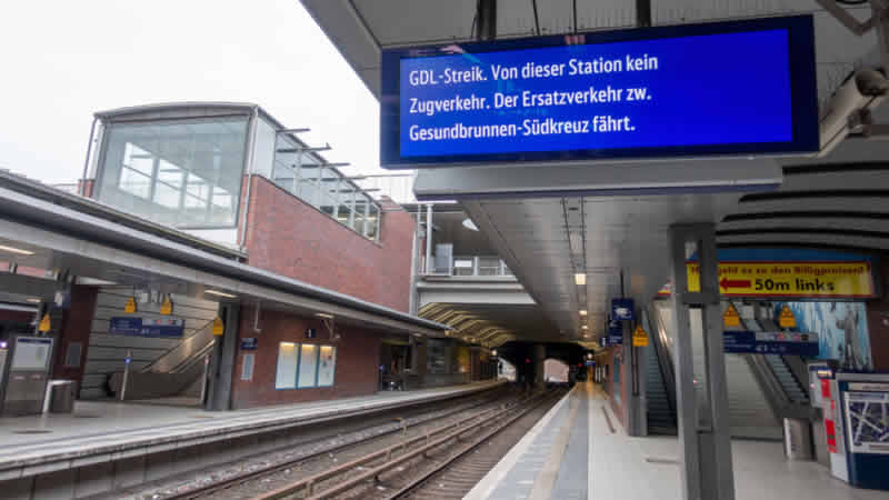 德国铁路工会罢工