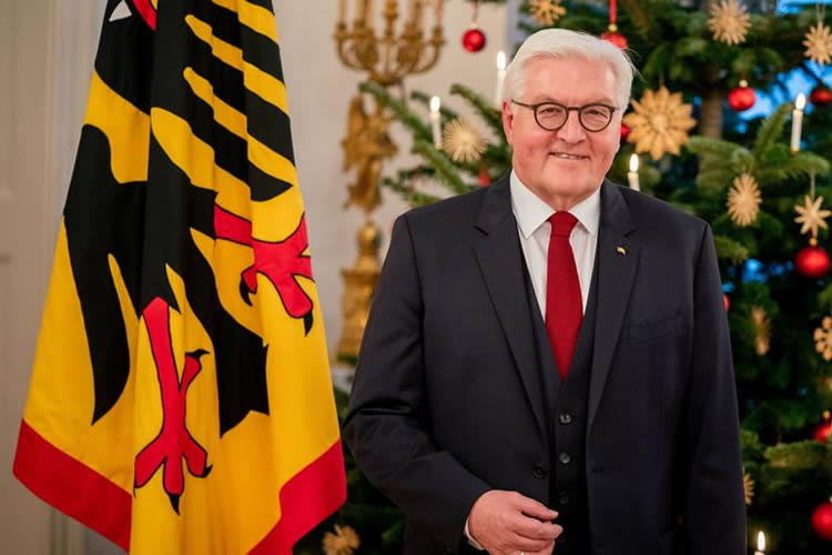 德国总统施泰因迈尔发表2019圣诞致辞